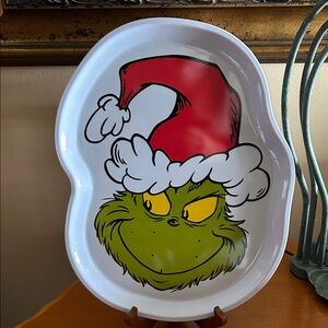 Grinch Christmas Platter